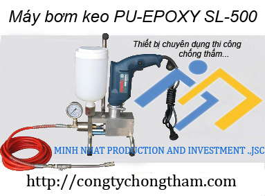 Máy bơm keo Epoxy SL-500